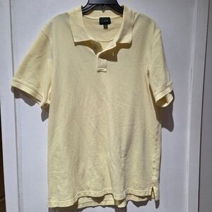 J.crew Yellow Polo